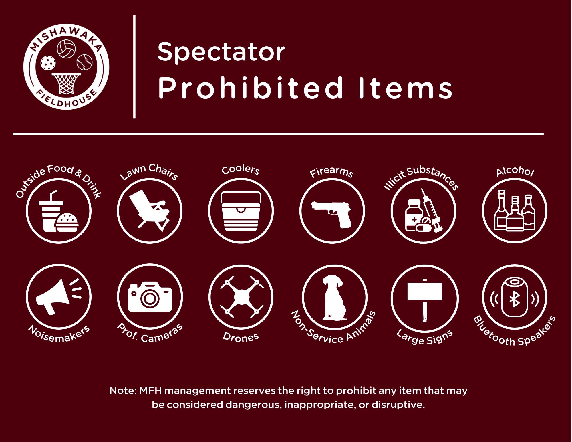 Website - Prohibited Items